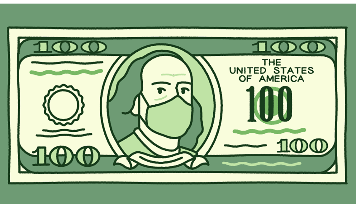 100 Dollar Bill Currency Mask Gatewayextension