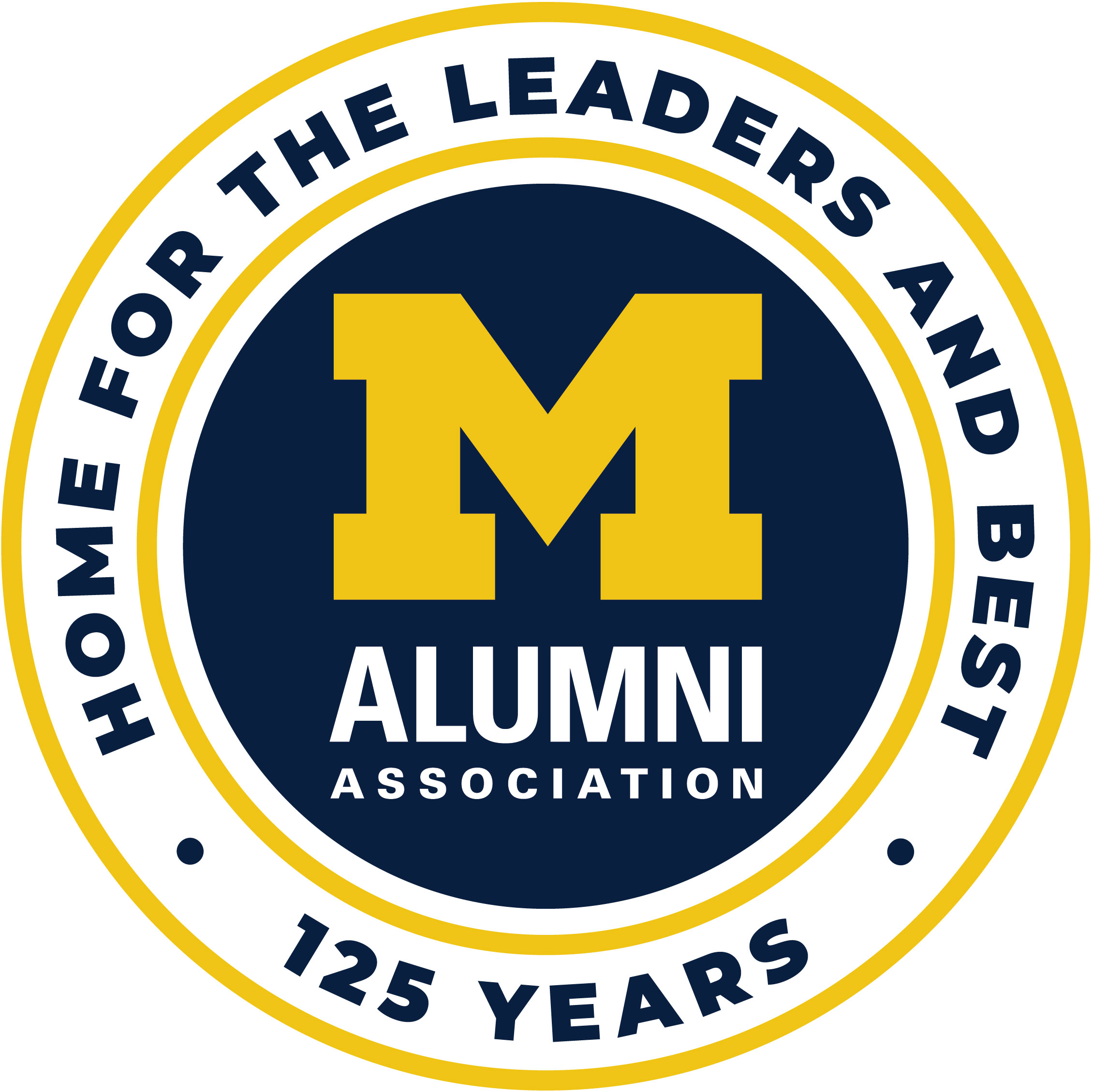 125 Years of the Alumni Association logo