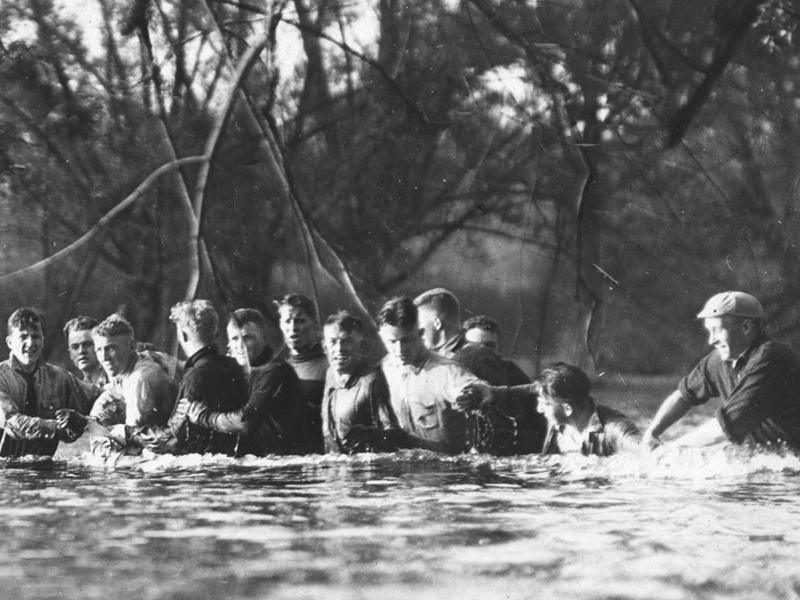 1916 Spring Games Huron River