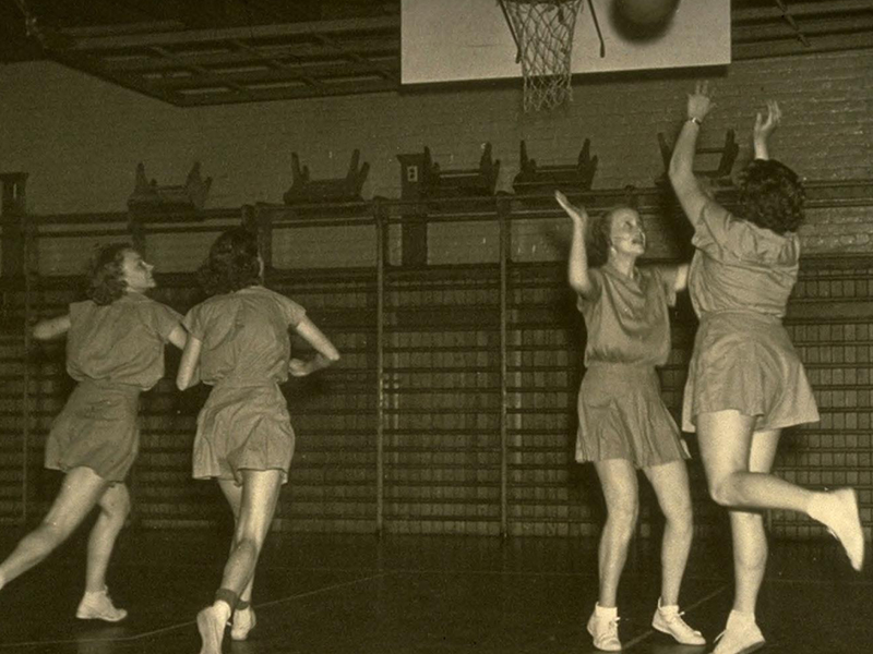 1937 Barbour Gym Womens Basketball