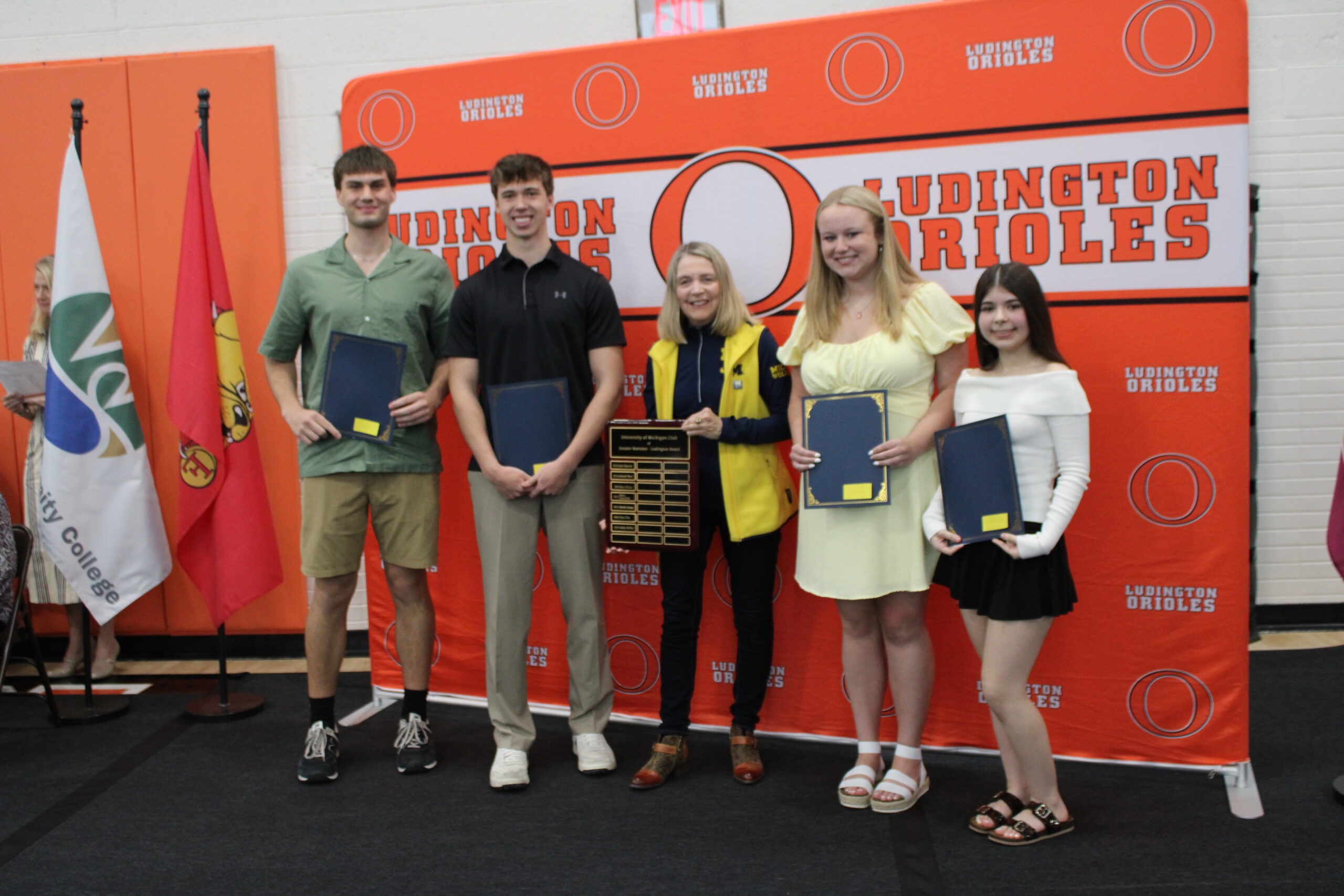 2026 Awards From Left Shelton, Sloane, Sova, Cantu