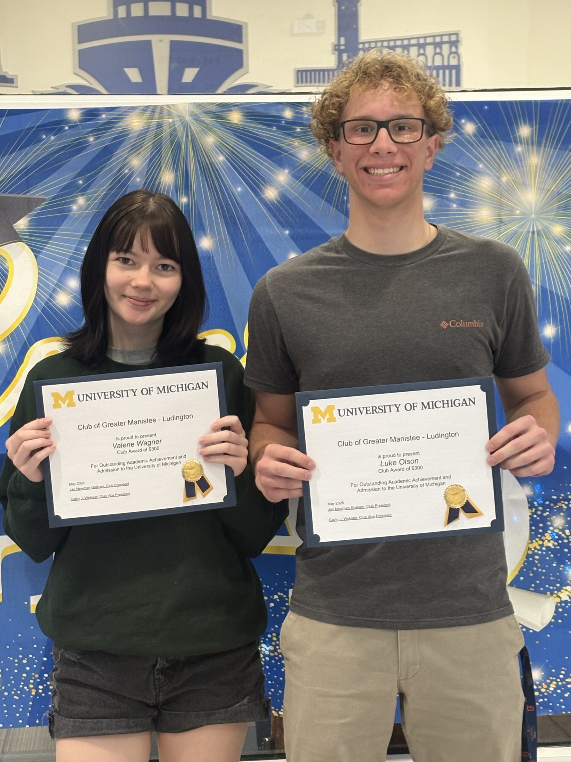 Manistee Awards 2026