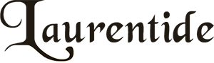 Logo for Laurentide Winery, which features "Laurentide" presented in a flowing, black calligraphy font with a large, decorative "L" and smooth letter curves.