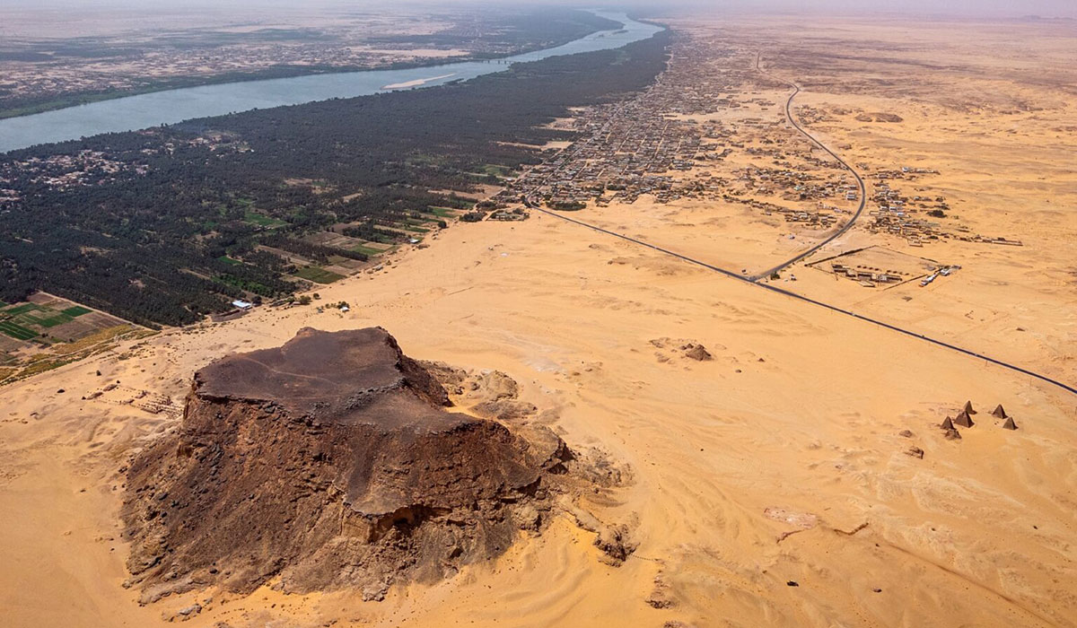 Location Location Location How The Nile Helped An Ancient Sudanese City Thrive For Centuries Aerial Jebel Barkal 1536x1127