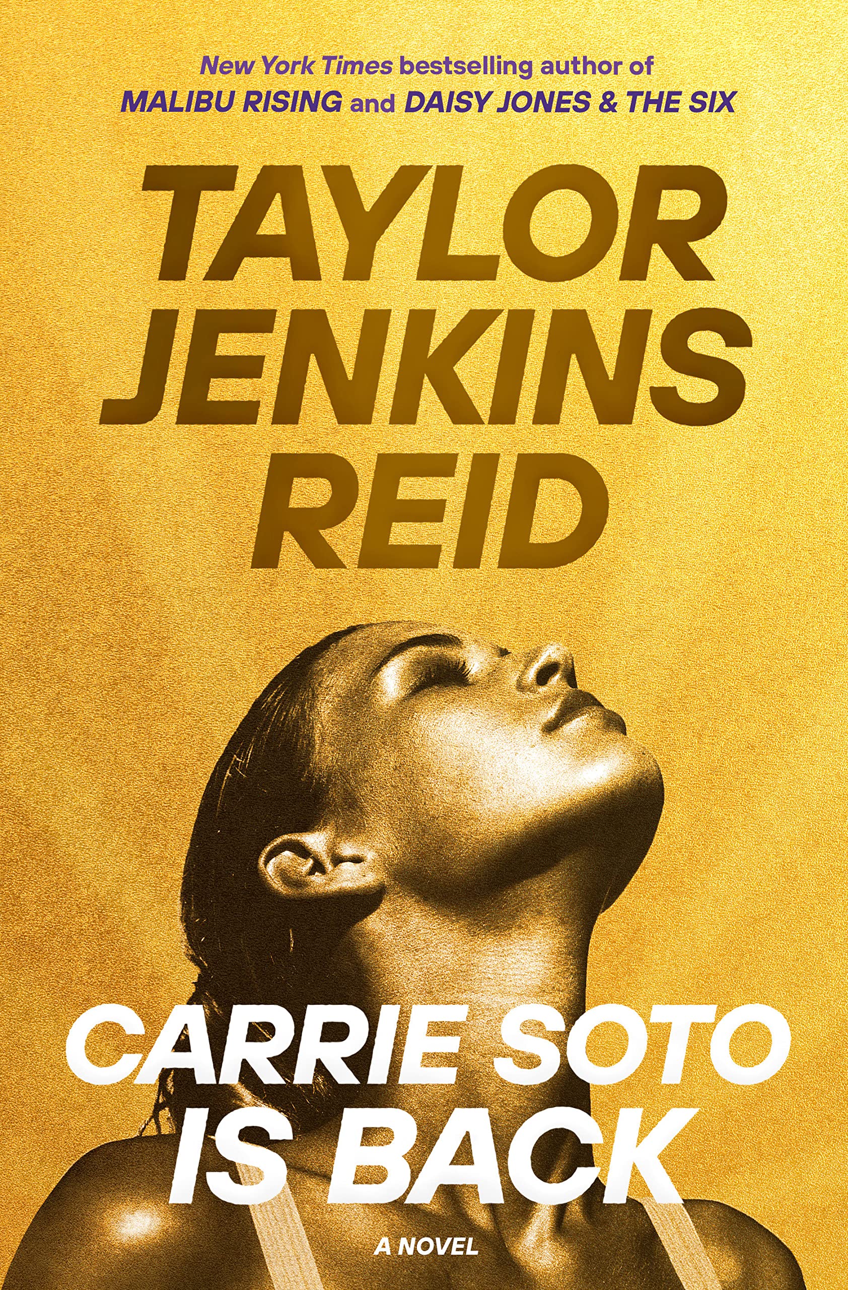 Cover of "Carrie Soto is Back" by Taylor Jenkins Reid