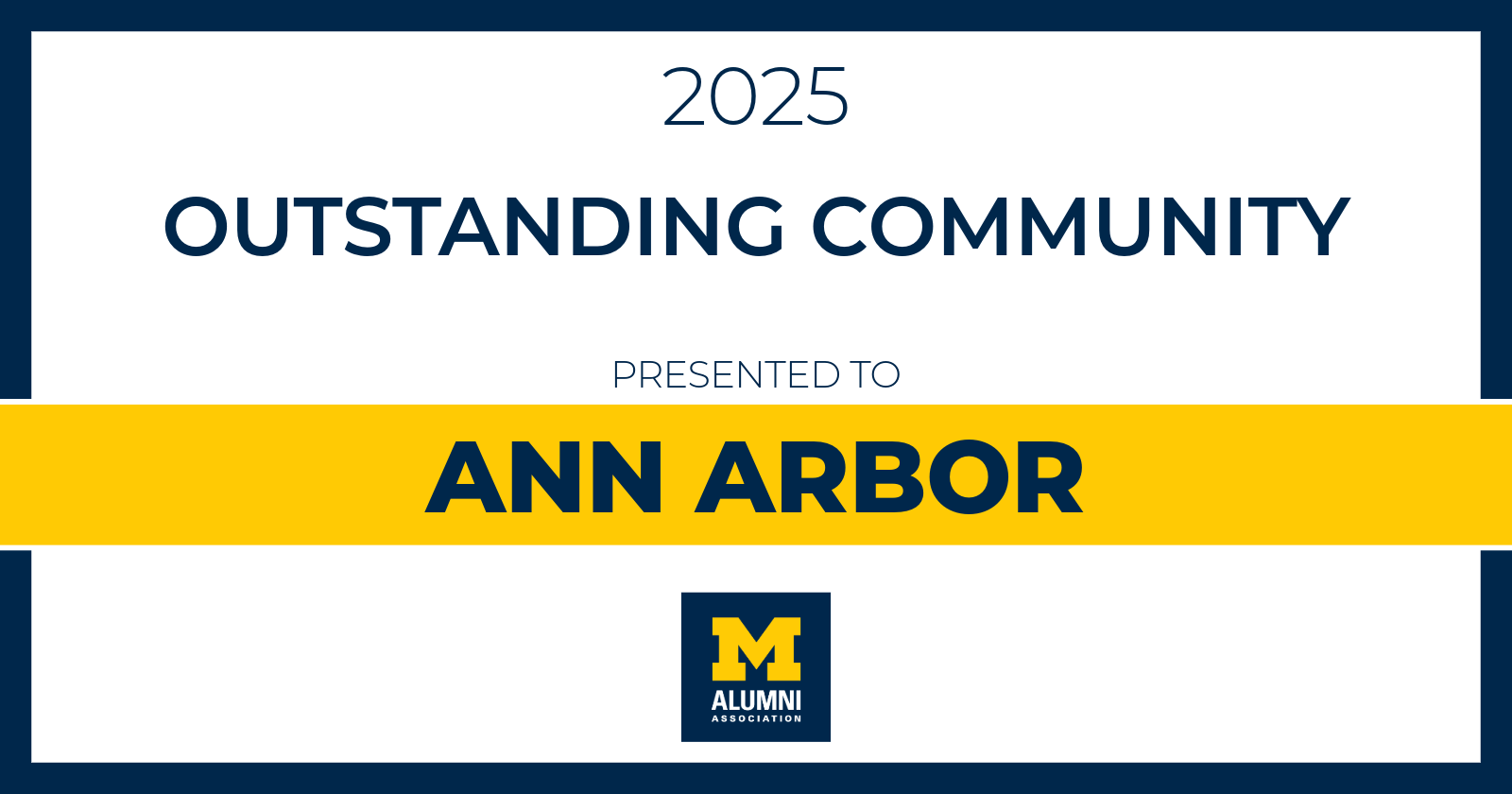 ANN ARBOR OUTSTANDING