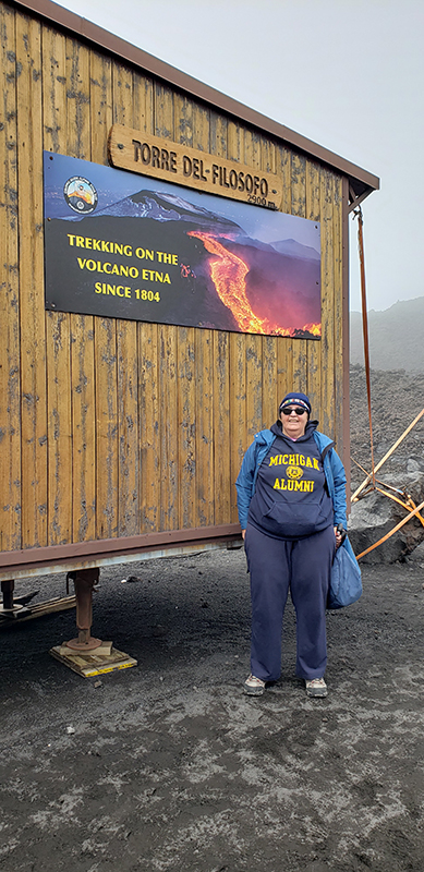 Ann ReVelle Mt Etna Oct 2019