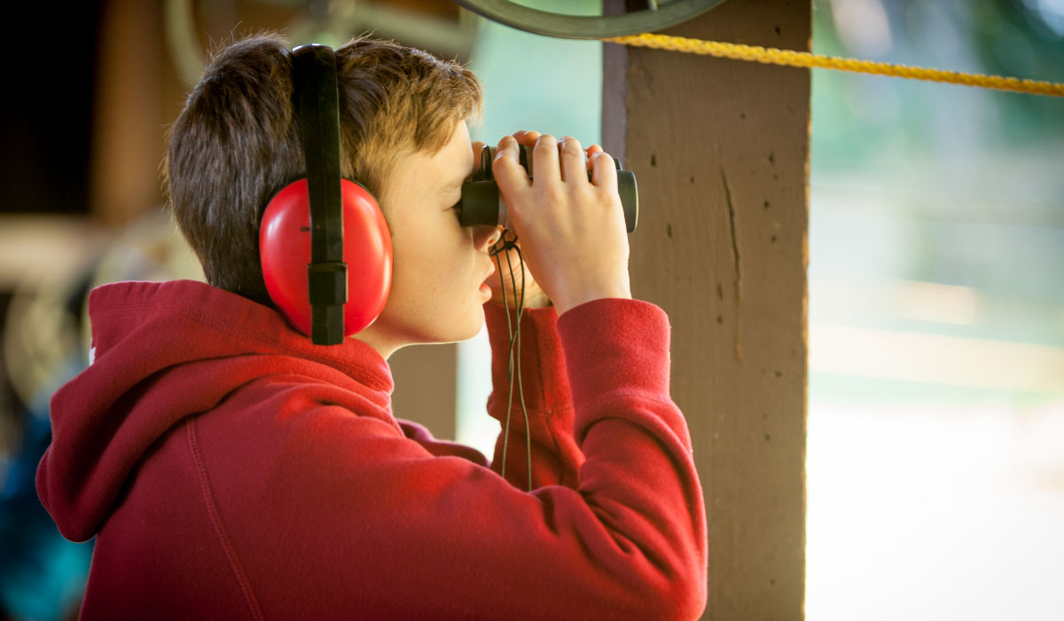 Riflery at Camp Michigania