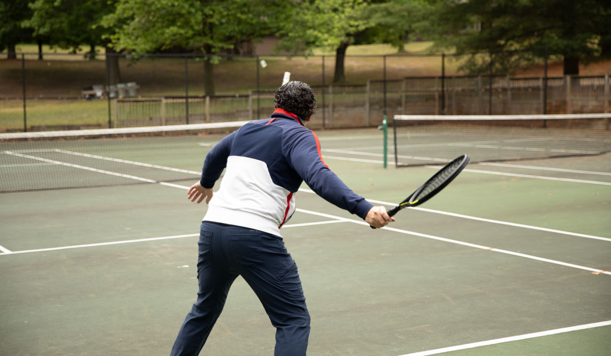 Tennis at Camp Michigania