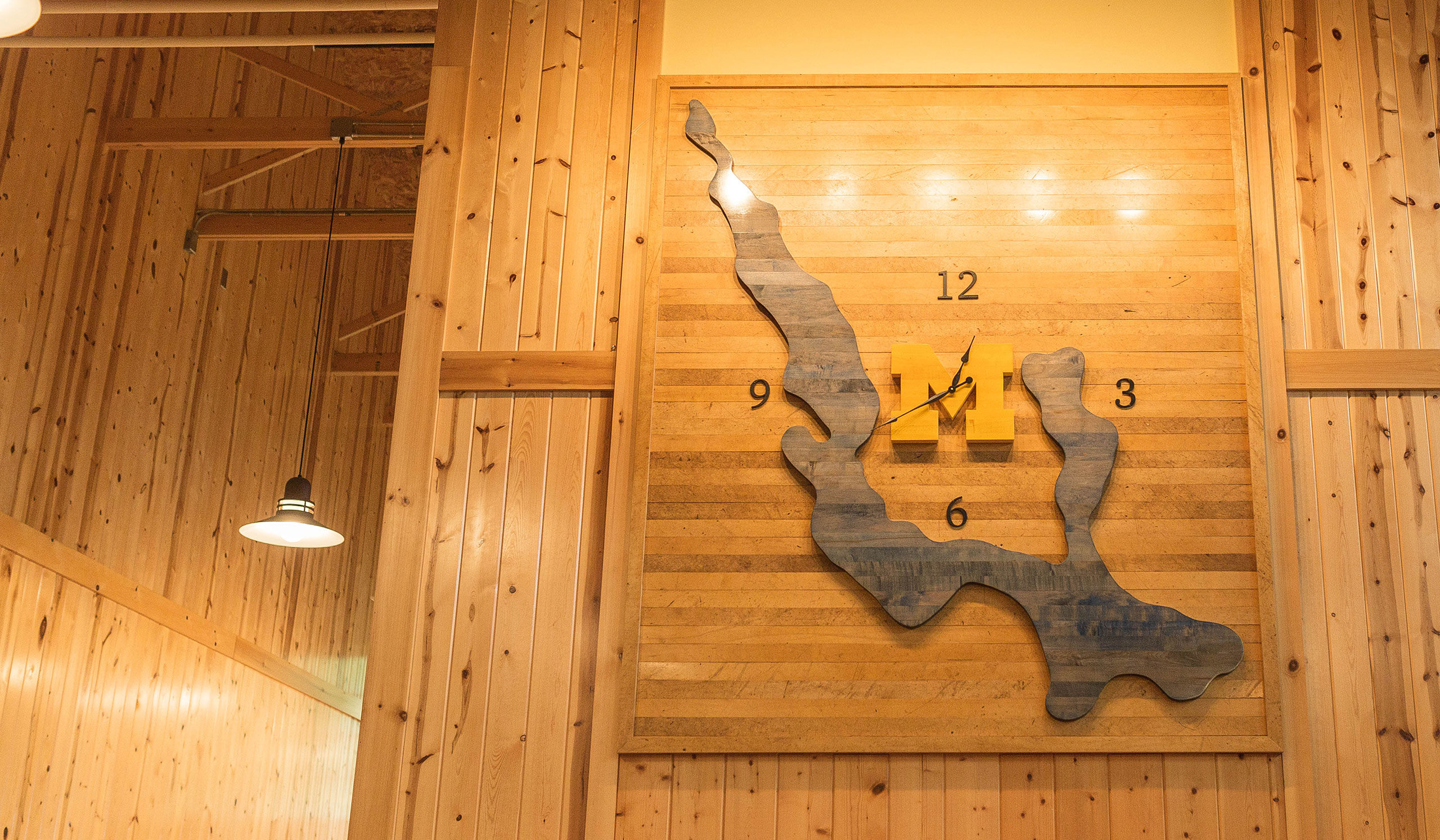 Camp Michigania Walloon Lake Clock