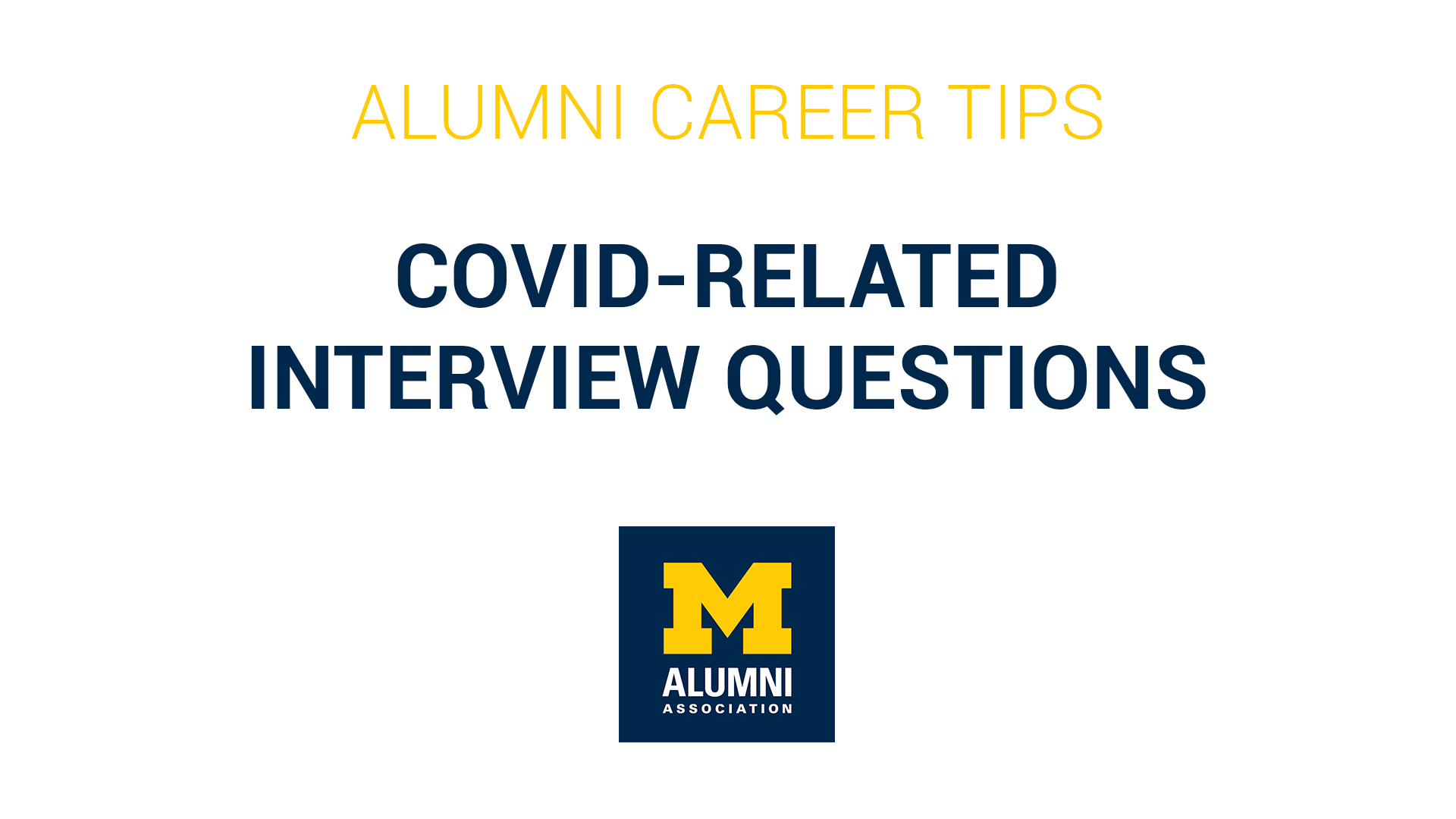 COVID Interview Questions
