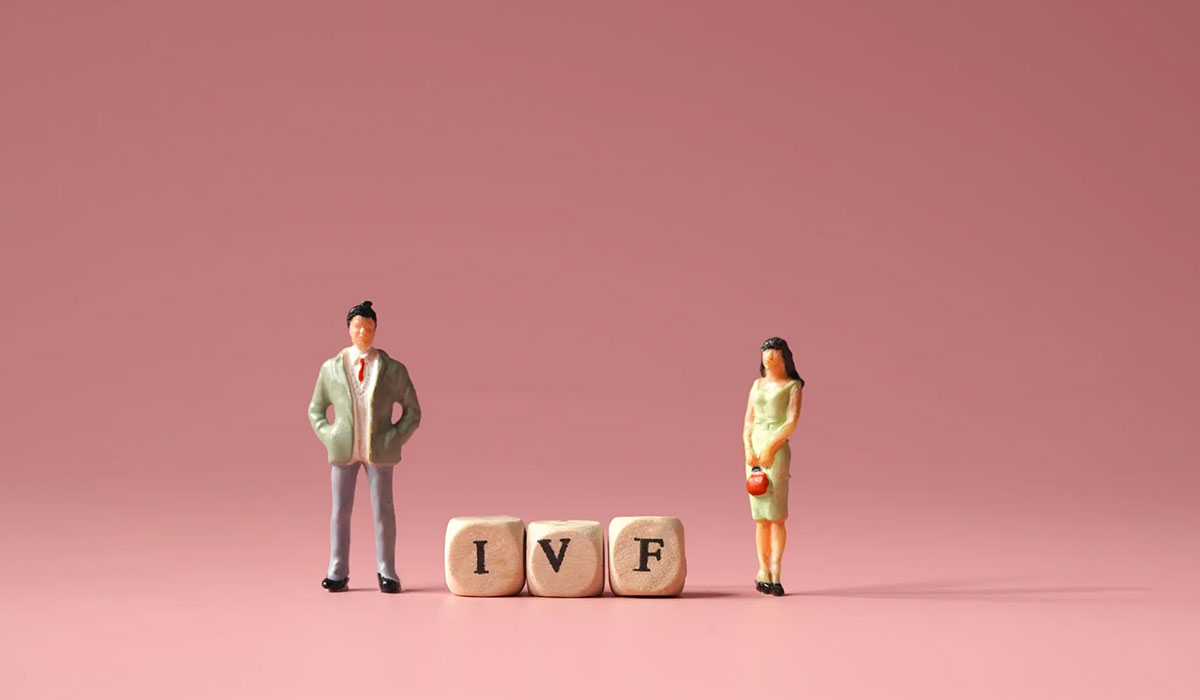Couple Man Woman IVF Blocks
