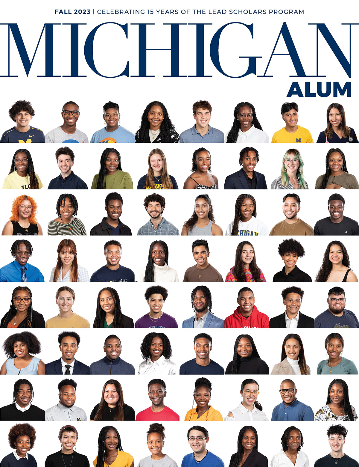 Cover of the Fall '23 issue of Michigan Alum magazine