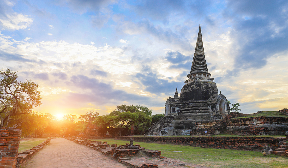 Ayutthaya,Historical,Park,Covers,The,Ruins,Of,The,Old,City