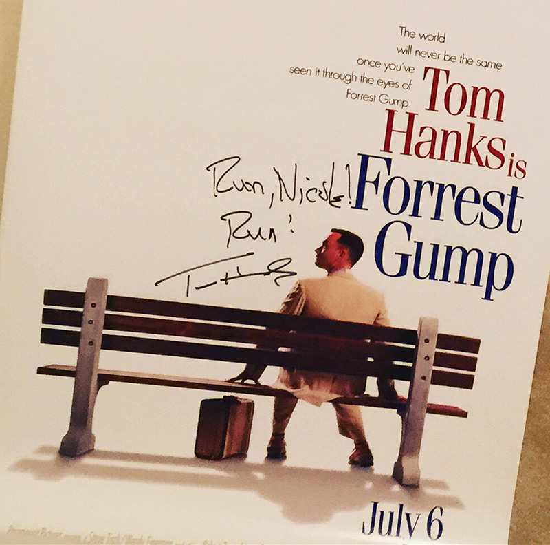 Signed "Forrest Gump" Poster