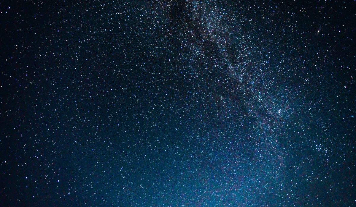 Night Sky With Stars And Milky Way Universe