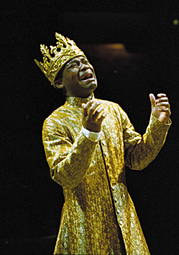 David Oyelowo playing Henry VI