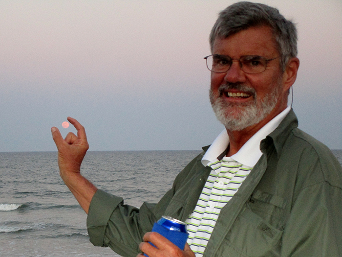 John Trimmer Hicks, ’68, hails to his Chi Psi fraternity brothers from his home in Pawleys Island, South Carolina. After a 45-year career in medicine, he is enjoying retirement.