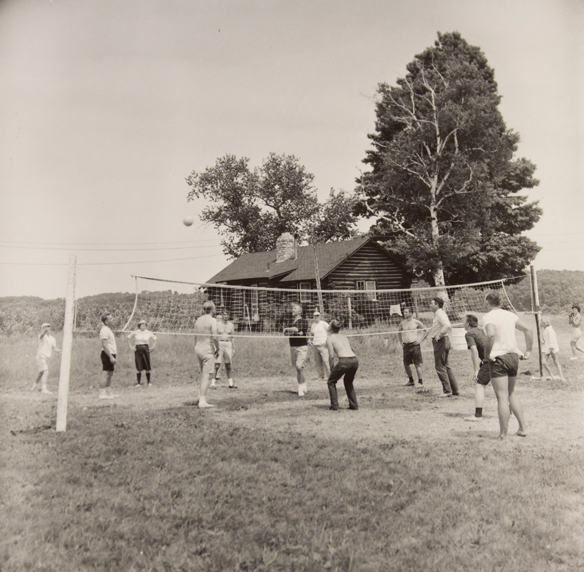 Historic photo of Camp Michigania