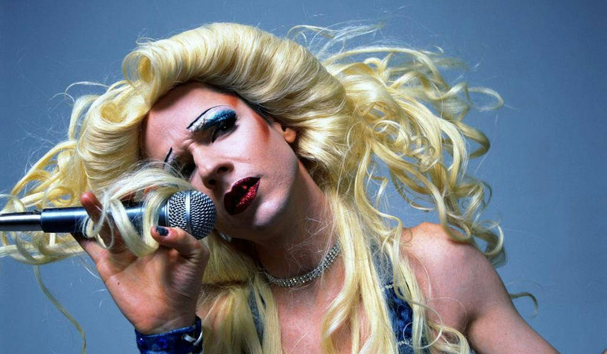 John Cameron Mitchell Mick Rock Blue Hedwig 1