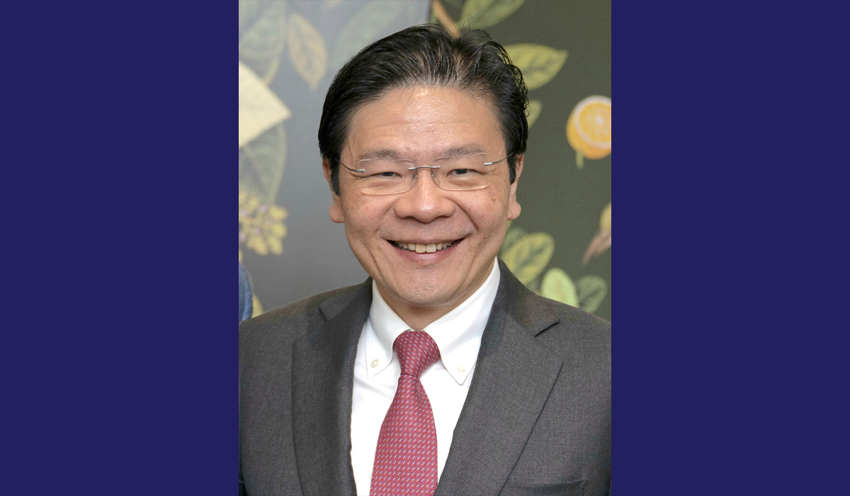 Photographic Portrait of Lawrence Wong, circa 2025