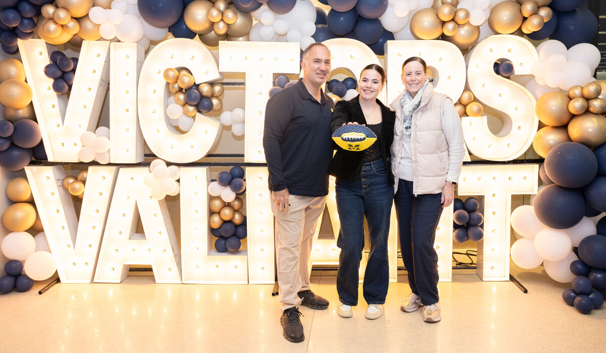 Alumni Association Hosted A Fall 2025 Tour Of Michigan Stadium For Alumni On November 02, 2025.