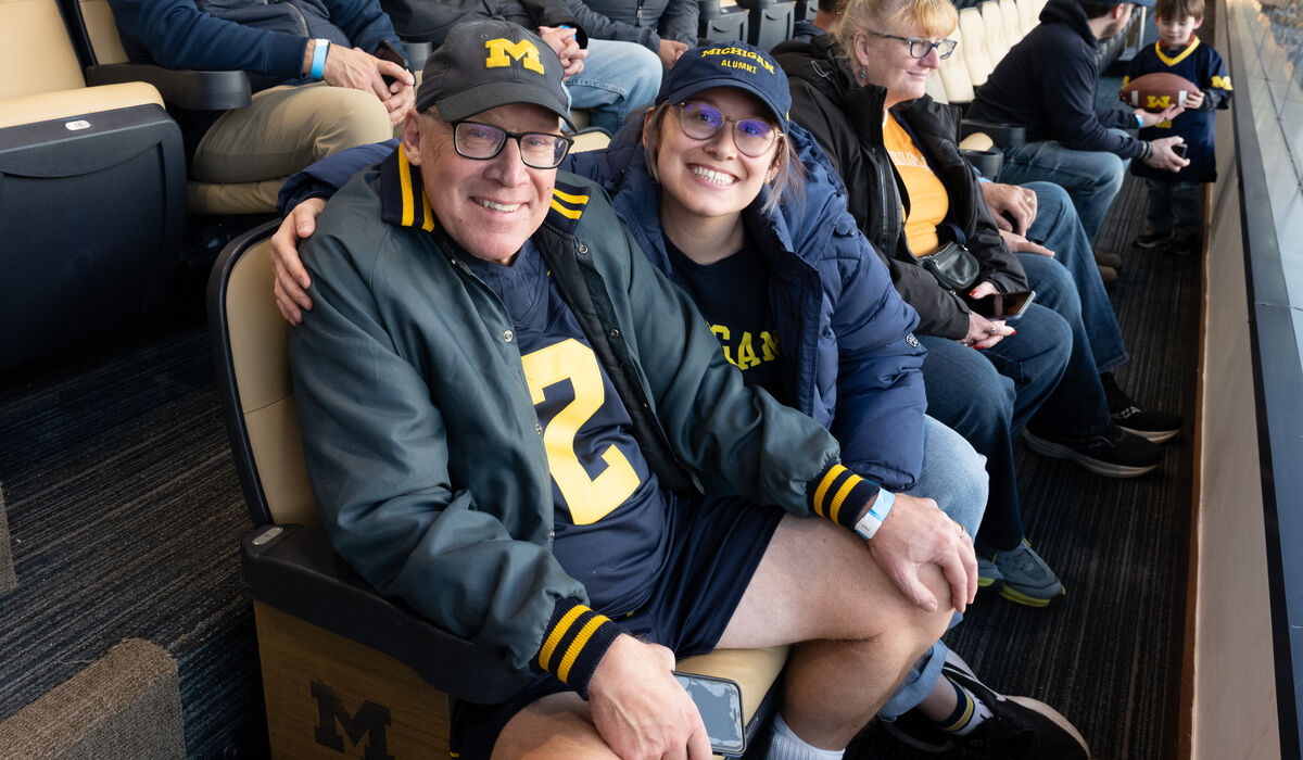 Alumni Association Hosted A Fall 2025 Tour Of Michigan Stadium For Alumni On November 02, 2025.