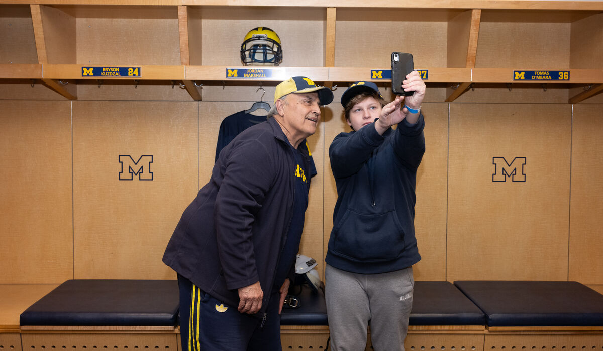 Alumni Association Hosted A Fall 2025 Tour Of Michigan Stadium For Alumni On November 02, 2025.