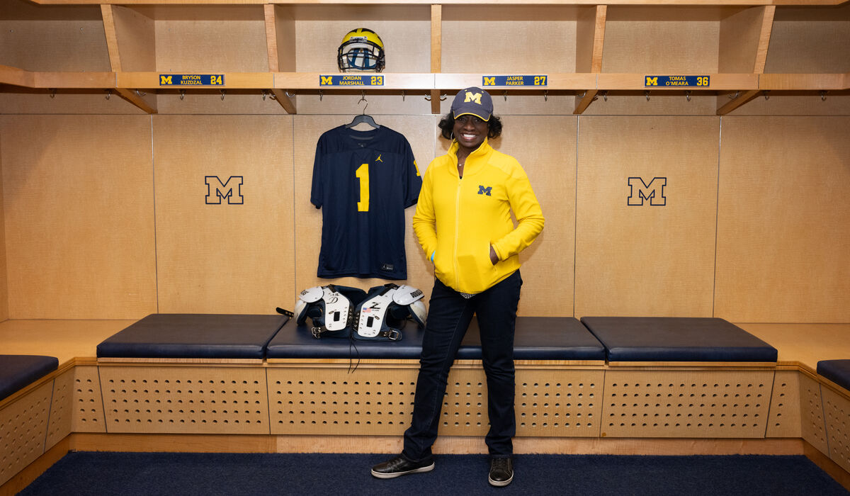 Alumni Association Hosted A Fall 2025 Tour Of Michigan Stadium For Alumni On November 02, 2025.