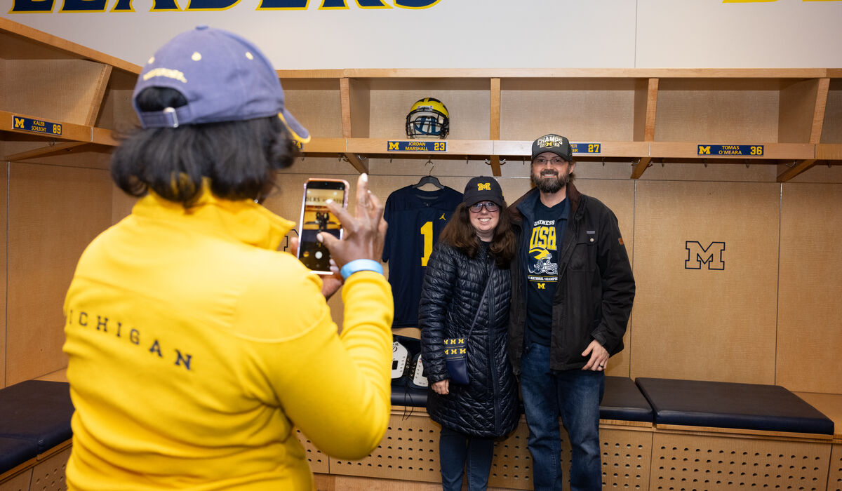 Alumni Association Hosted A Fall 2025 Tour Of Michigan Stadium For Alumni On November 02, 2025.