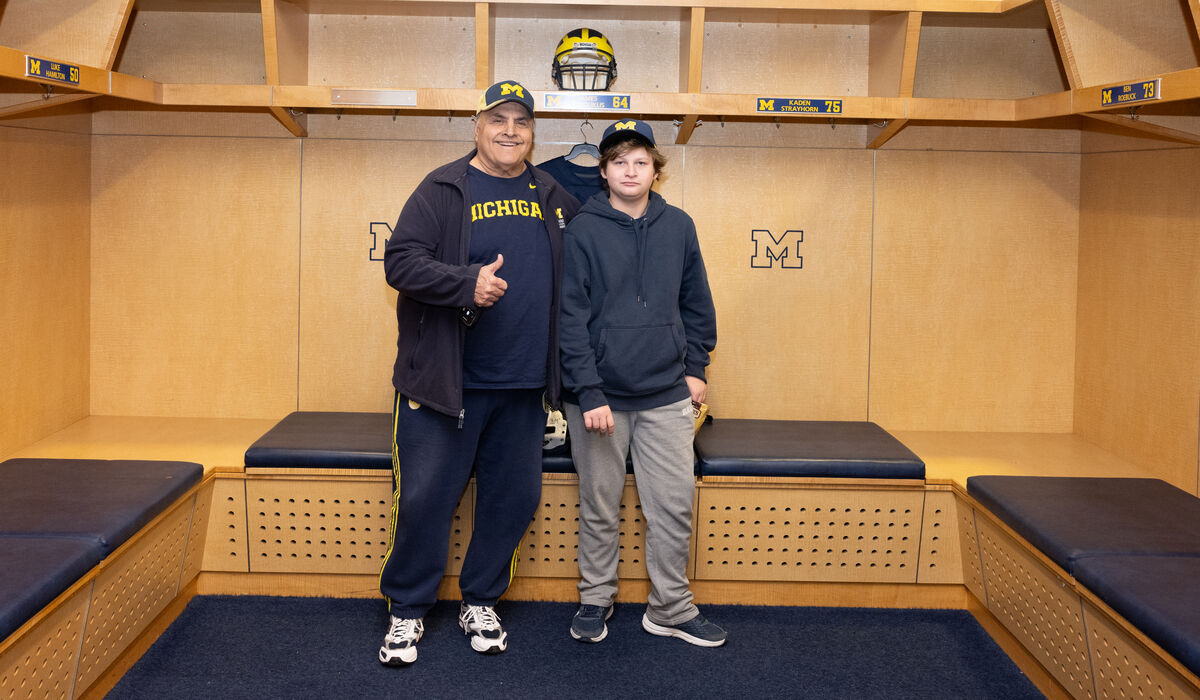 Alumni Association Hosted A Fall 2025 Tour Of Michigan Stadium For Alumni On November 02, 2025.