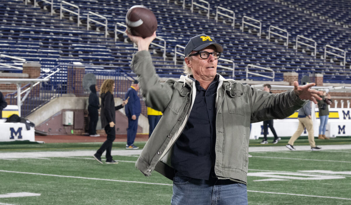 Alumni Association Hosted A Fall 2025 Tour Of Michigan Stadium For Alumni On November 02, 2025.