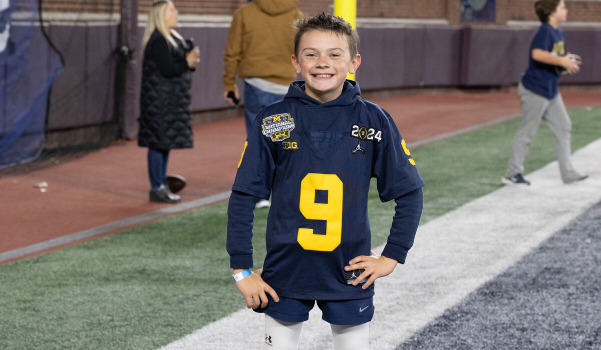 Alumni Association Hosted A Fall 2025 Tour Of Michigan Stadium For Alumni On November 02, 2025.