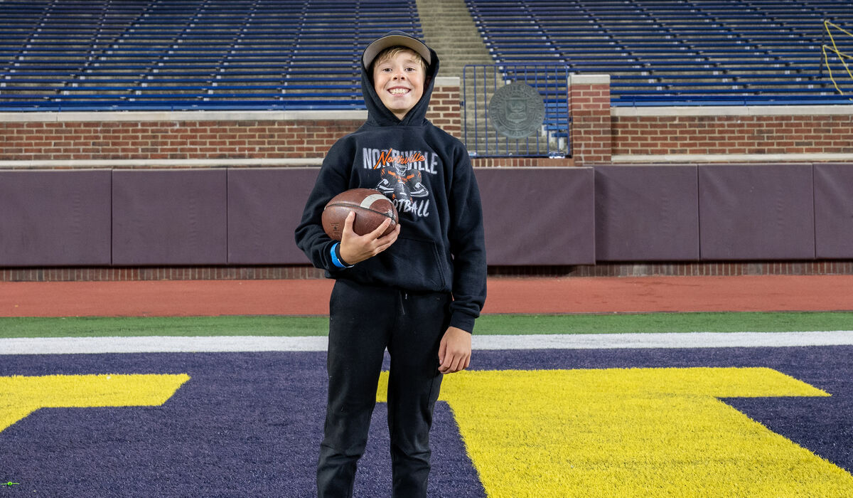 Alumni Association Hosted A Fall 2025 Tour Of Michigan Stadium For Alumni On November 02, 2025.