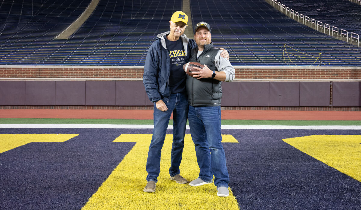 Alumni Association Hosted A Fall 2025 Tour Of Michigan Stadium For Alumni On November 02, 2025.