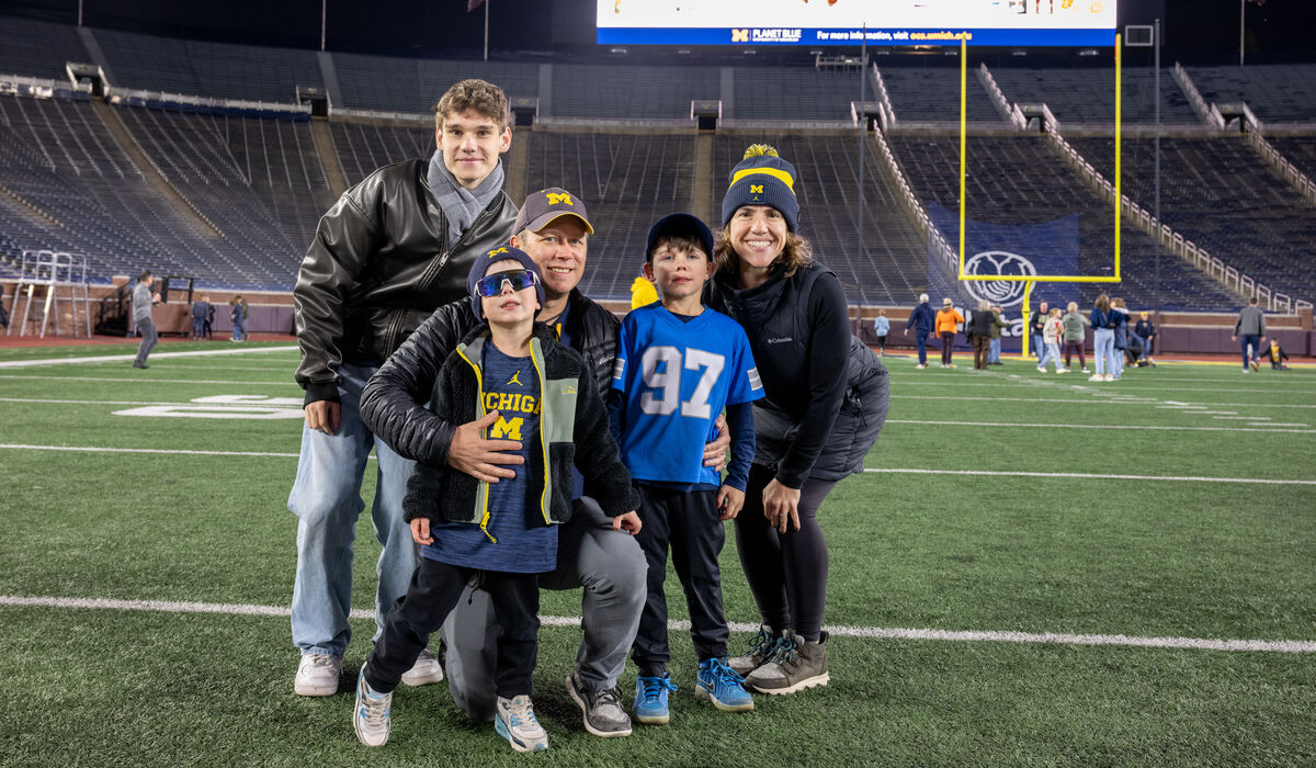 Alumni Association Hosted A Fall 2025 Tour Of Michigan Stadium For Alumni On November 02, 2025.
