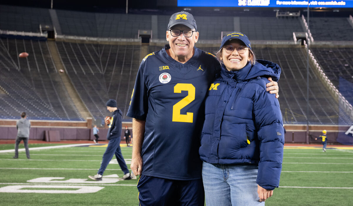 Alumni Association Hosted A Fall 2025 Tour Of Michigan Stadium For Alumni On November 02, 2025.
