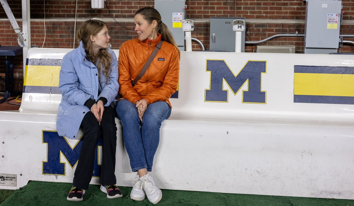 Alumni Association Hosted A Fall 2025 Tour Of Michigan Stadium For Alumni On November 02, 2025.