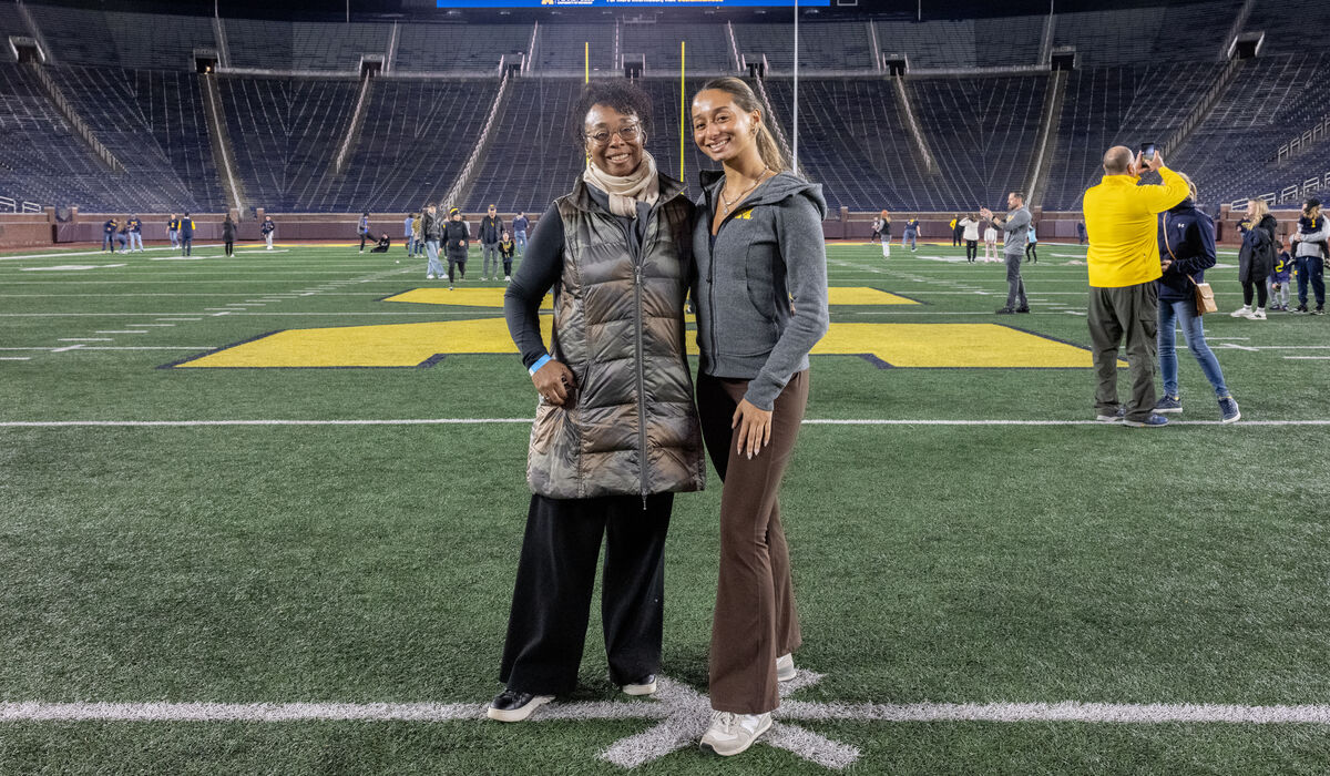 Alumni Association Hosted A Fall 2025 Tour Of Michigan Stadium For Alumni On November 02, 2025.