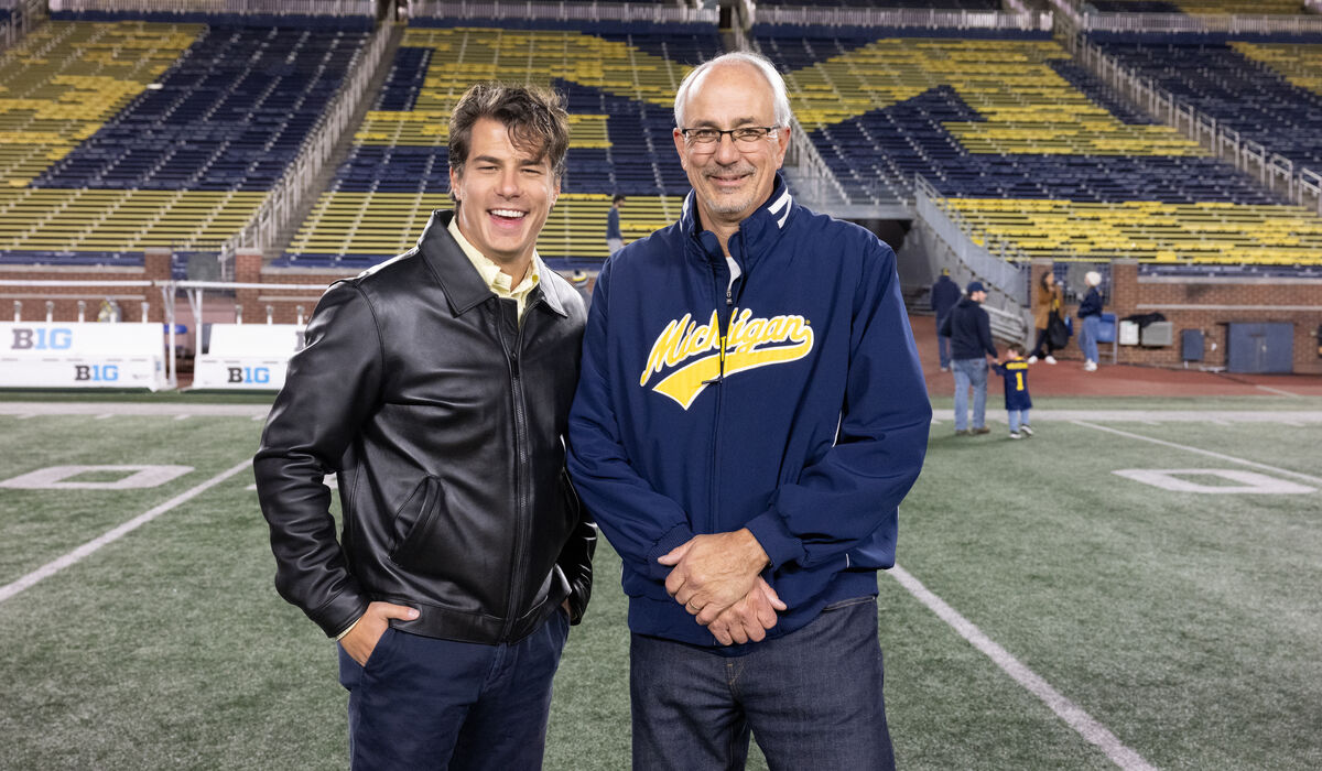 Alumni Association Hosted A Fall 2025 Tour Of Michigan Stadium For Alumni On November 02, 2025.