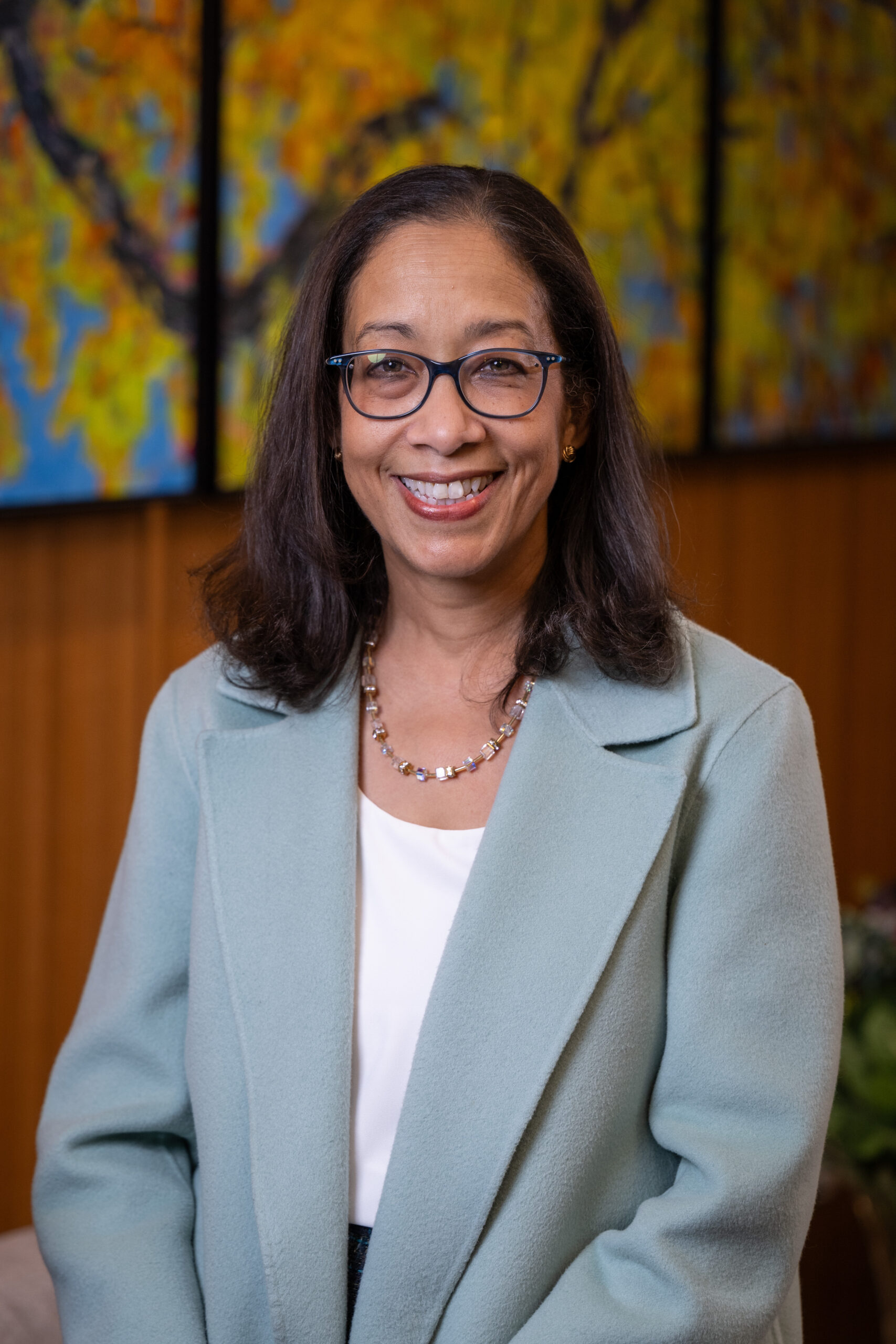 Environmental Portrait Of Dean Rosario Ceballo, A University Of Michigan Alumna And Former Faculty Member, Following Her Appointed As Dean Of LSA For A Profile In Alumni Magazine On November 20, 2025.