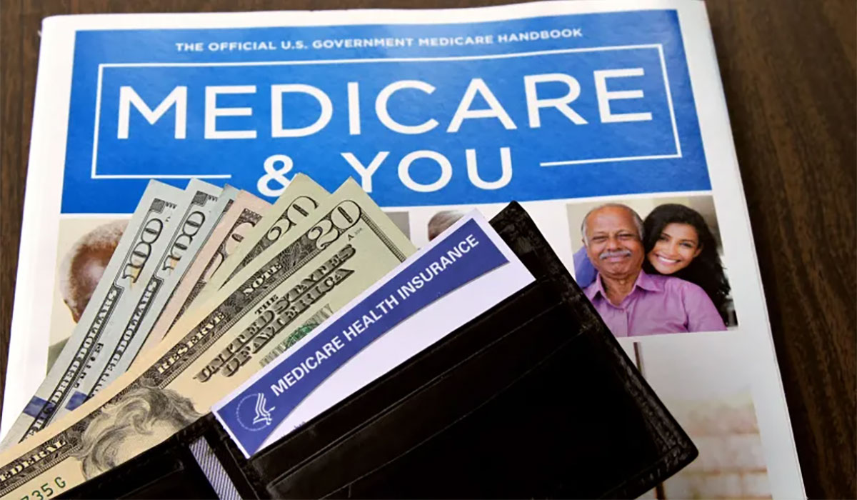 Medicare Magazine Wallet Cash Card
