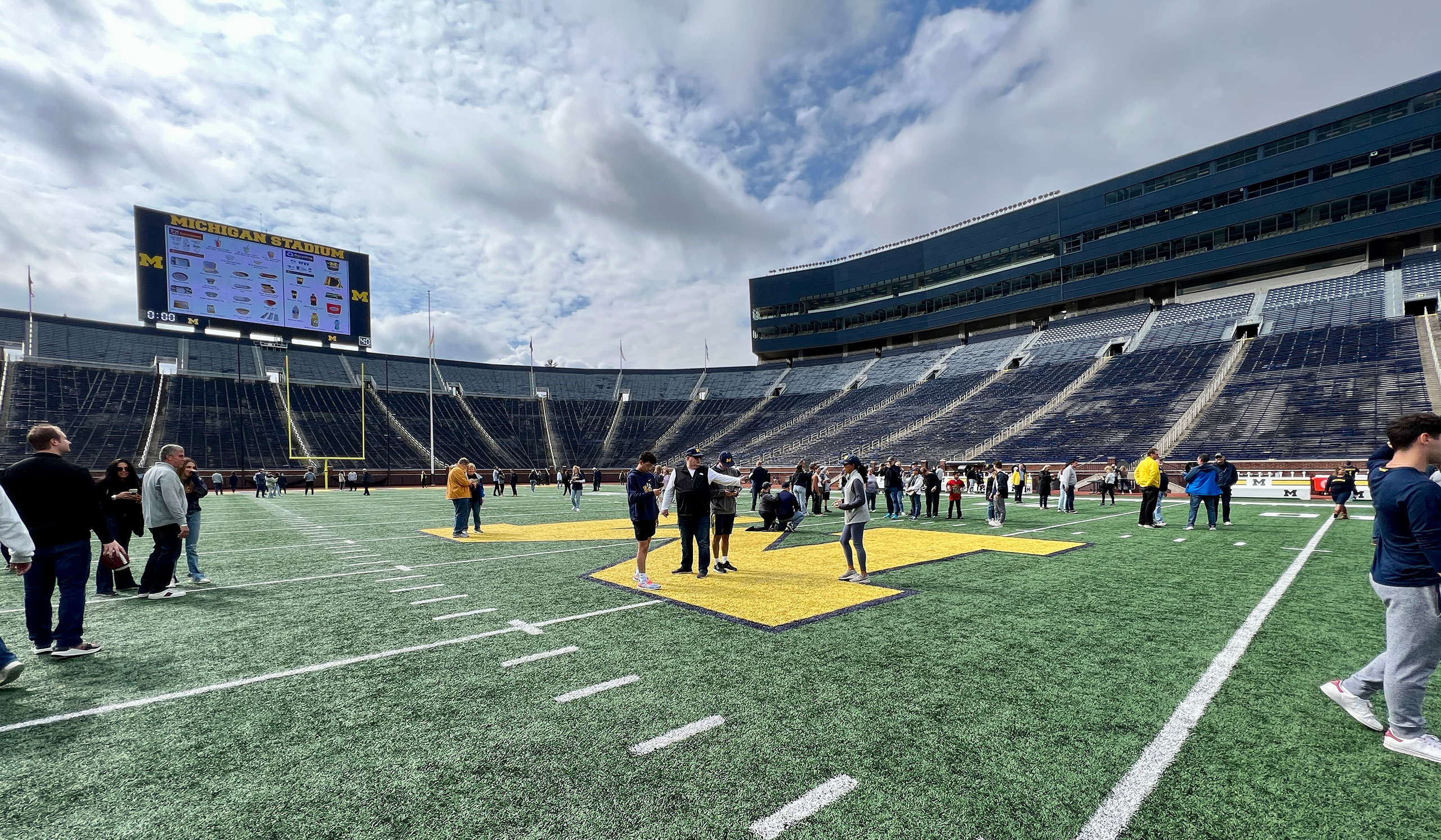 university of michigan big house tours