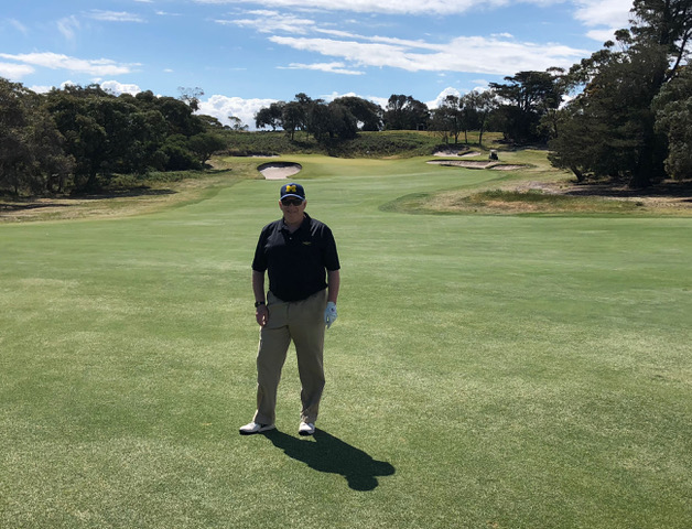 Phil At Royal Melbourne Golf Course 2018