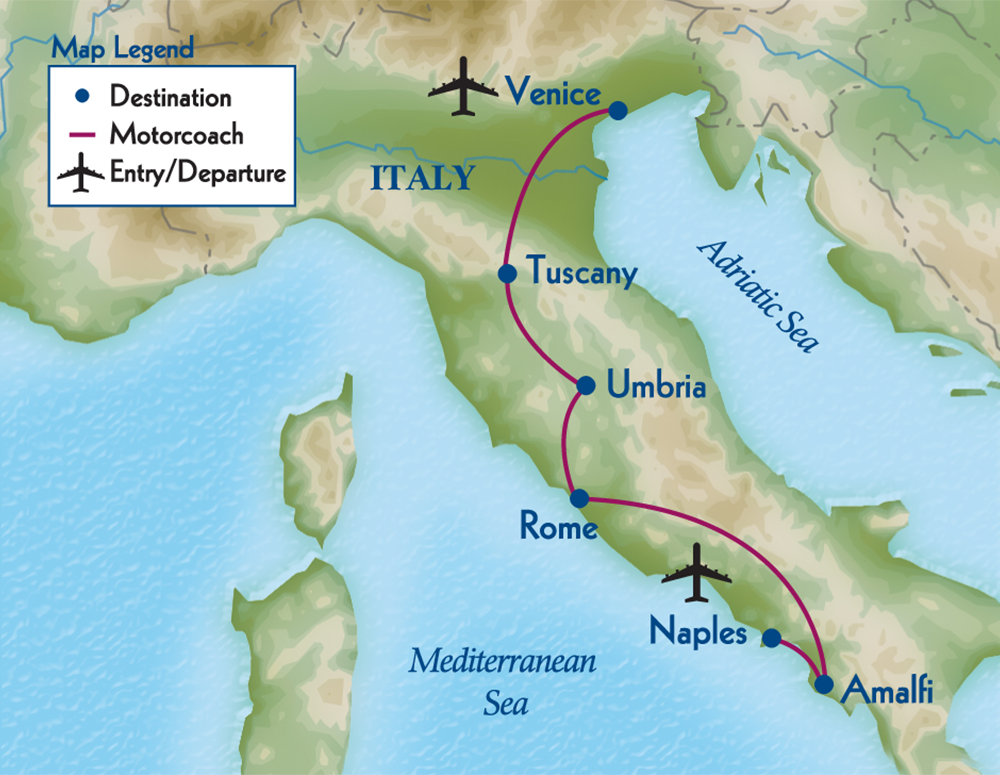 Portrait Of Italy Journey