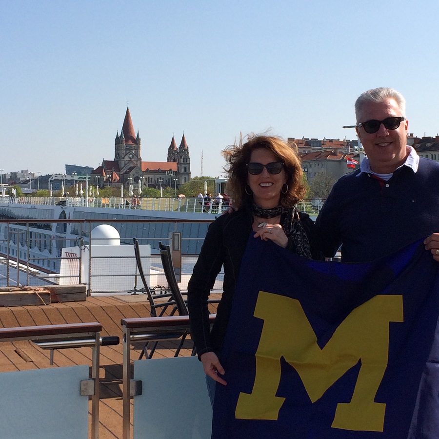 Doug Rapp, ’86, and his wife, Sandy, ’86, enjoyed visiting Vienna, Austria, among many other wonderful stops across five countries along the Danube.