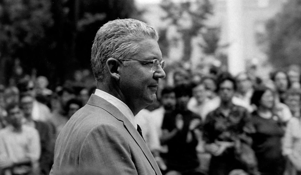 Robben Fleming As President Of The University Of Michigan