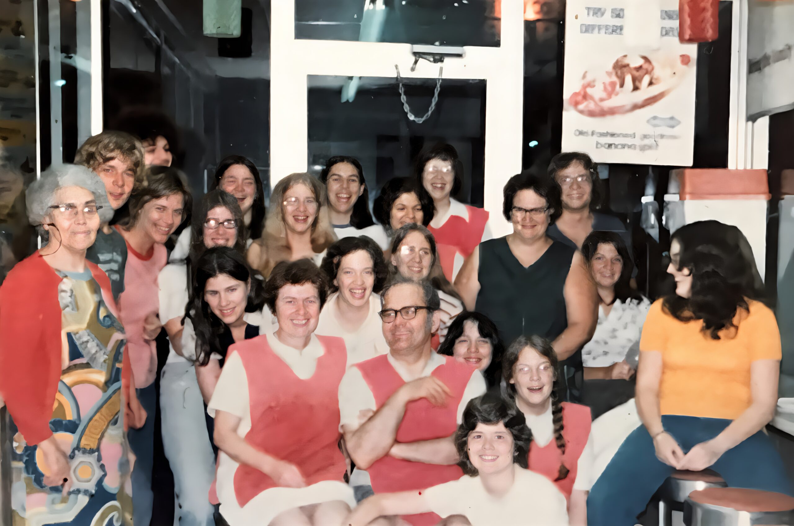 Sarosi And Gang At Tastee Freez C1974