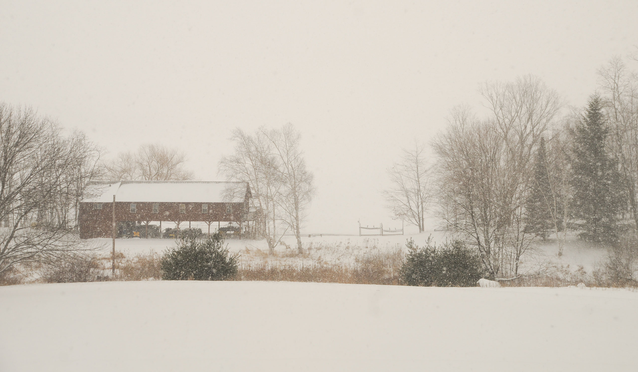 Walloon Lake In The Snow