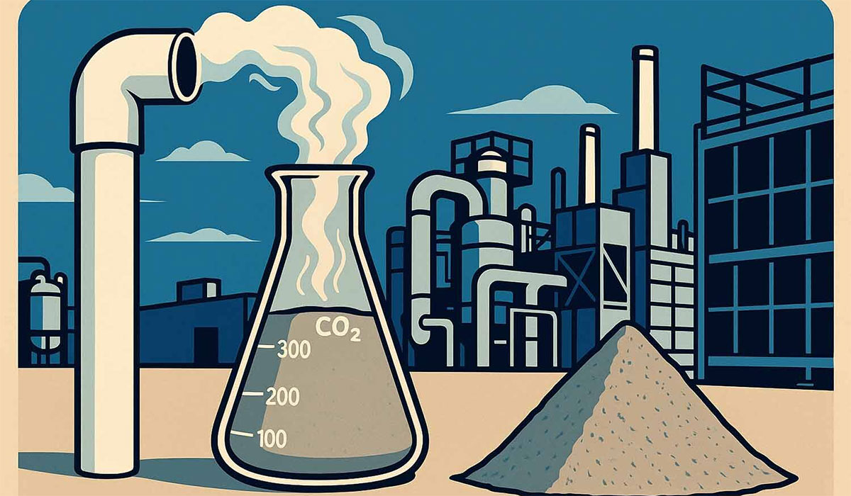 Carbon Capture Method Mines Cement Ingredients From The Air